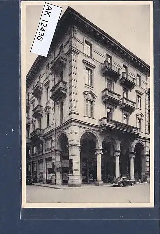 [Ansichtskarte] AK Hotel Restaurant Bar Liberty Lugano Via della Posta 4 1950. 