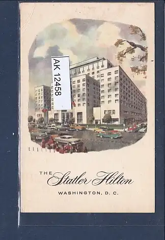 [Ansichtskarte] AK The Statler Hilton Washington D.C. 1962. 