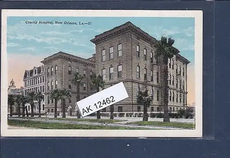 [Ansichtskarte] AK Charity Hospital New Orleans La.-27 1930. 