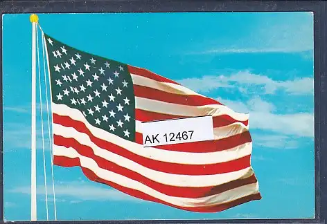 [Ansichtskarte] AK Flag of The United States of America 1980. 