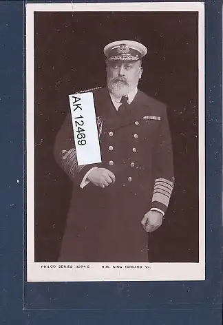 [Ansichtskarte] AK Philco Serie 3294E H.M. King Edward VII 1905. 