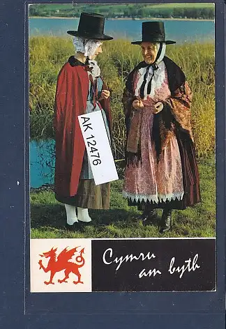 [Ansichtskarte] AK Wales For Ever Cymzu am byth 1950. 