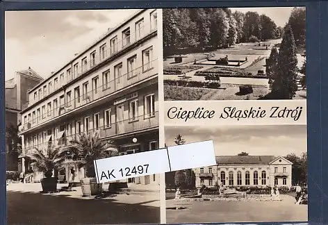 [Ansichtskarte] AK Cieplice Slaskie Zdroj  3.Ansichten Sanatorium 1960. 