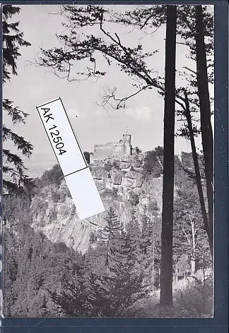 [Ansichtskarte] AK Sobieszow Ruiny zamku Chojnik 1960. 