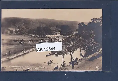 [Ansichtskarte] AK Constantinople Promenade de Vendredi aux Eaux 1920. 