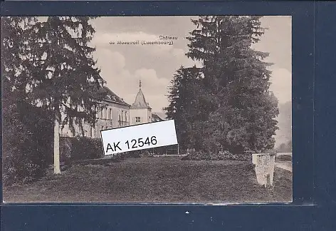 [Ansichtskarte] AK Chateau de Moestroff ( Luxembourg) 1920. 