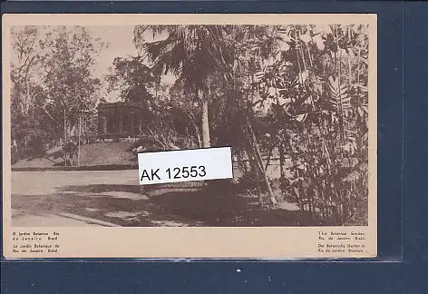 [Ansichtskarte] AK Der Botanische Garten in Rio de Janeiro Brasilien 1930. 