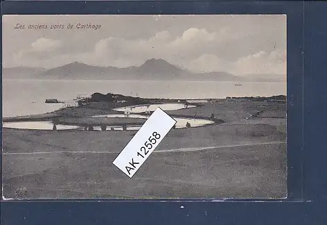 [Ansichtskarte] AK Les anciens ports de Carthage 1930. 