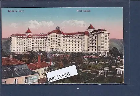 [Ansichtskarte] AK Karlovy Vary Hotel Imperial 1930. 