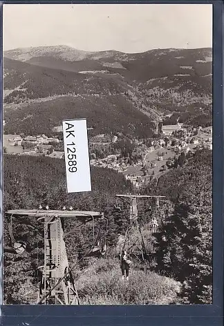 [Ansichtskarte] AK Krkonose - lanovka na Plan 1960. 