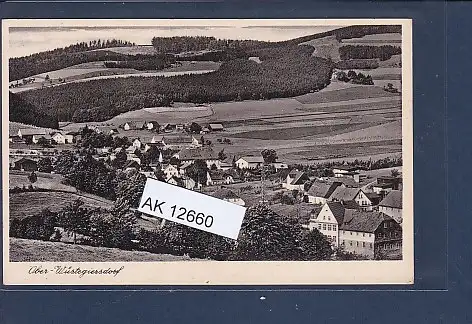[Ansichtskarte] AK Ober - Wüstegiersdorf 1930. 
