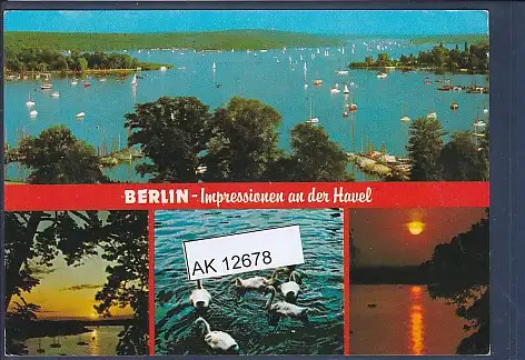 [Ansichtskarte] AK Berlin Impressionen an der Havel - An der Havel 1990. 