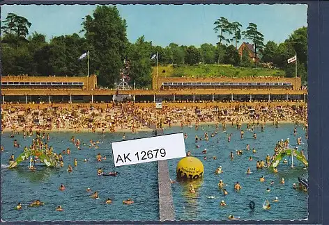 [Ansichtskarte] AK Berlin Strandbad Wannsee 1970. 