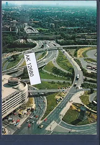 [Ansichtskarte] AK Berlin Stadtautobahn am Messegelände 1970. 