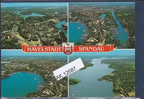 [Ansichtskarte] AK Havelstadt Spandau 4.Ansichten 1980. 