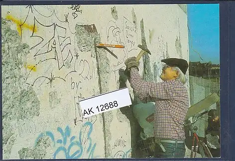 [Ansichtskarte] AK Berlin Mauerspecht 1990. 