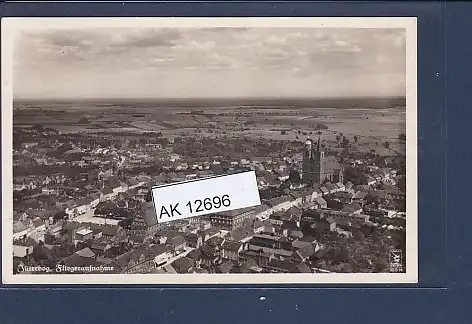 [Ansichtskarte] AK Jüterbog Fliegeraufnahme 1935. 