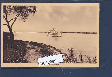 [Ansichtskarte] AK Gruß aus Kremmen Blick vom Seeecken 1926. 