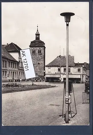 [Ansichtskarte] AK Luckenwalde Ernst Thälmann Straße u. Johanniskirche 1969. 