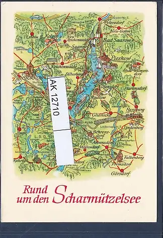 [Ansichtskarte] AK Rund um den Scharmützelsee Bad Saarow - Storkow 1982. 