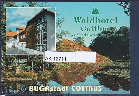 [Ansichtskarte] AK BUGAstadt Cottbus Waldhotel Cottbus 2.Ansichten 1995. 