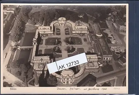 [Ansichtskarte] AK Dresden Zwinger  v.d. Zerstörung 1945 1967. 