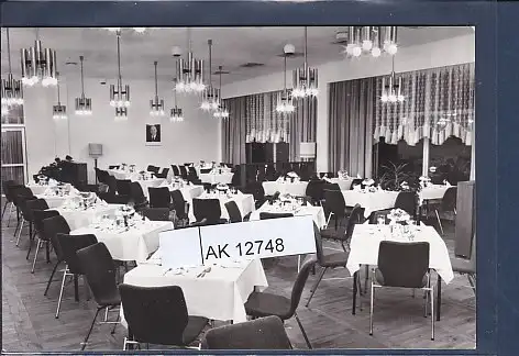 [Ansichtskarte] AK Schwerin Zippendorf FDGB Erholungsheim Großes Restaurant 1985. 