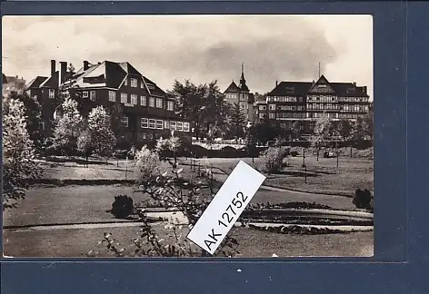 [Ansichtskarte] AK Oberhof Blick zum FDGB Heim Ernst Thälmann Haus 1956. 