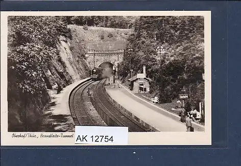 [Ansichtskarte] AK Oberhof / Thür. Brandleite Tunnel 1955. 