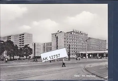 [Ansichtskarte] AK Gera Am Interhotel 1979. 