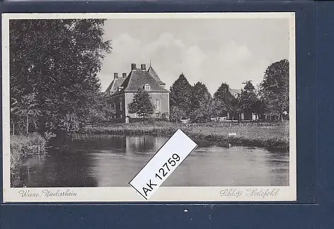 [Ansichtskarte] AK Weeze Niederrhein Schloß Hertefeld 1949. 