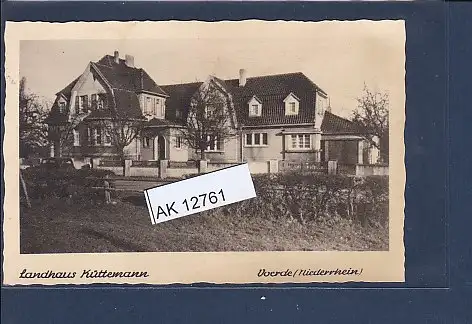 [Ansichtskarte] AK Landhaus Küttemann Voerde ( Niederrhein) 1956. 
