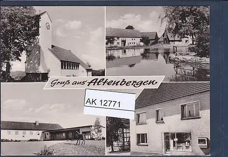 [Ansichtskarte] AK Gruß aus Altenbergen 4.Ansichten 1969. 