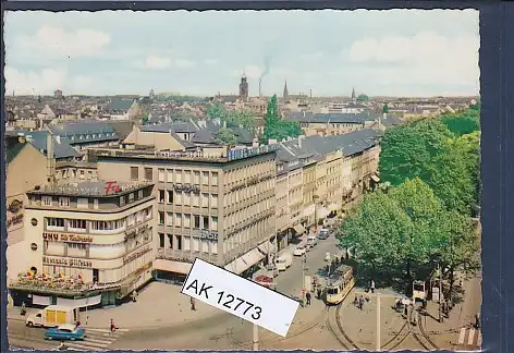 [Ansichtskarte] AK Krefeld Ostwall 1961. 