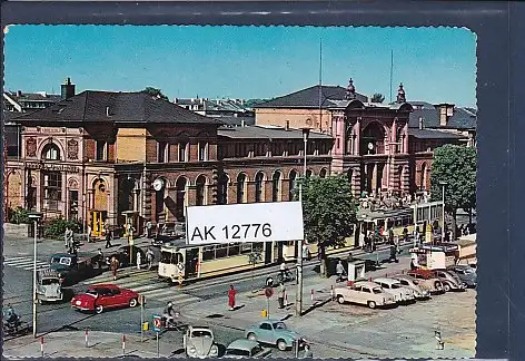 [Ansichtskarte] AK Bonn Bahnhof 1960. 