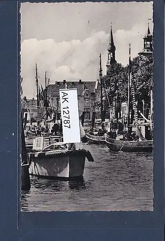 [Ansichtskarte] AK Tönning / Eider - Hafen 1964. 