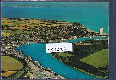 [Ansichtskarte] AK Ostseeheilbad Travemünde Luftaufnahme 1970. 