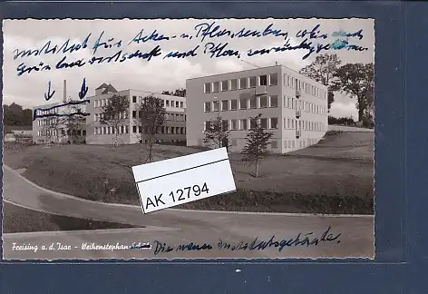 [Ansichtskarte] AK Freising a.d. Isar Weihenstephan Schule 1960. 