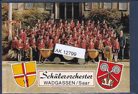 [Ansichtskarte] AK Schülerorchester Wadgassen / Saar 1970. 