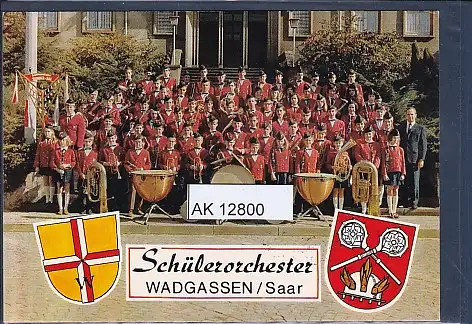 [Ansichtskarte] AK Schülerorchester Wadgassen / Saar 1970. 