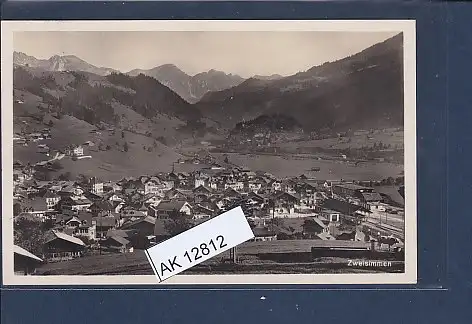 [Ansichtskarte] AK Zweisimmen 1926. 