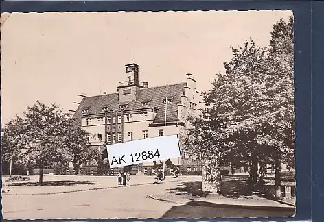 [Ansichtskarte] AK Gröditz Rathaus 1961. 