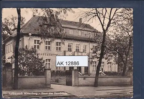 [Ansichtskarte] AK Lutherstadt Wittenberg - Haus des Handwerks 1966. 