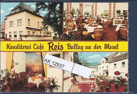 [Ansichtskarte] AK Konditorei Cafe Reis Bullay an der Mosel 4.Ansichten 1970. 