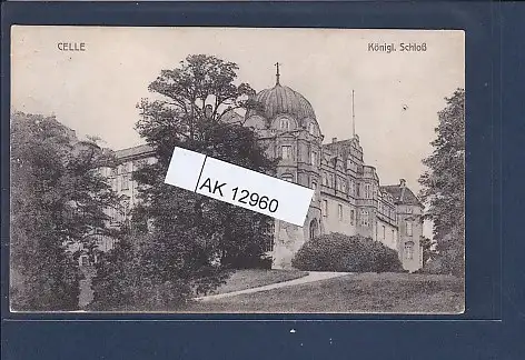 [Ansichtskarte] AK Celle Königl. Schloß 1910. 