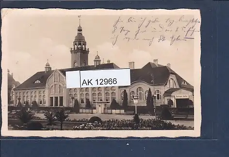 [Ansichtskarte] AK Swinemünde - Kurhaus 1938. 