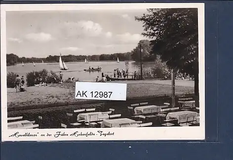 [Ansichtskarte] AK Havelklause an der Fähre Hakenfelde - Tegelort 1958. 