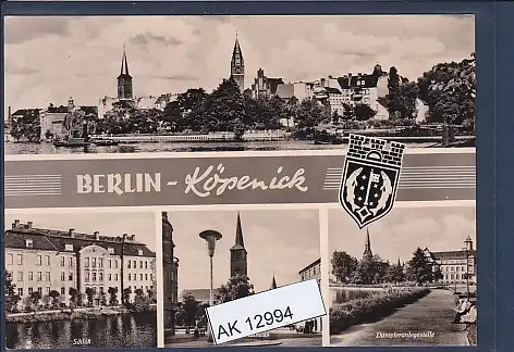 [Ansichtskarte] AK Berlin Köpenick 4.Ansichten Dampferanlegestelle 1965. 