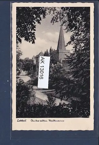 [Ansichtskarte] AK Cottbus An der alten Stadtmauer 1942. 