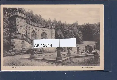 [Ansichtskarte] AK Barmen Ringel Denkmal 1916. 